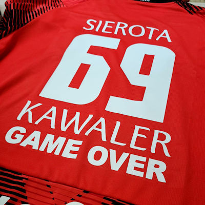 Nadruk folią flex na odzieży klienta Wrocław Nadruk folią flex na odzieży klienta Wrocław